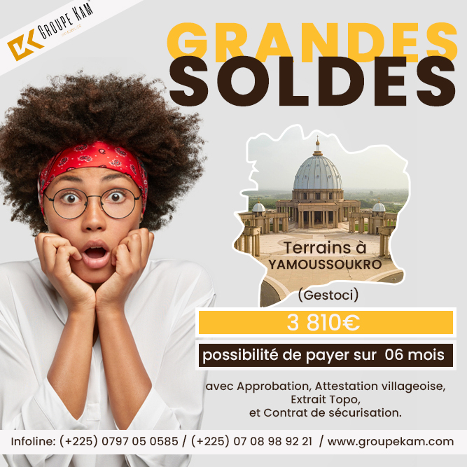 Soldes Groupe KAM YAMOUSSOUKRO Gestoci