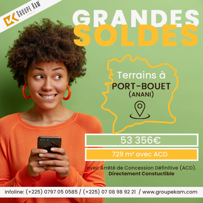 Soldes Groupe KAM Port-Bouet ANANI